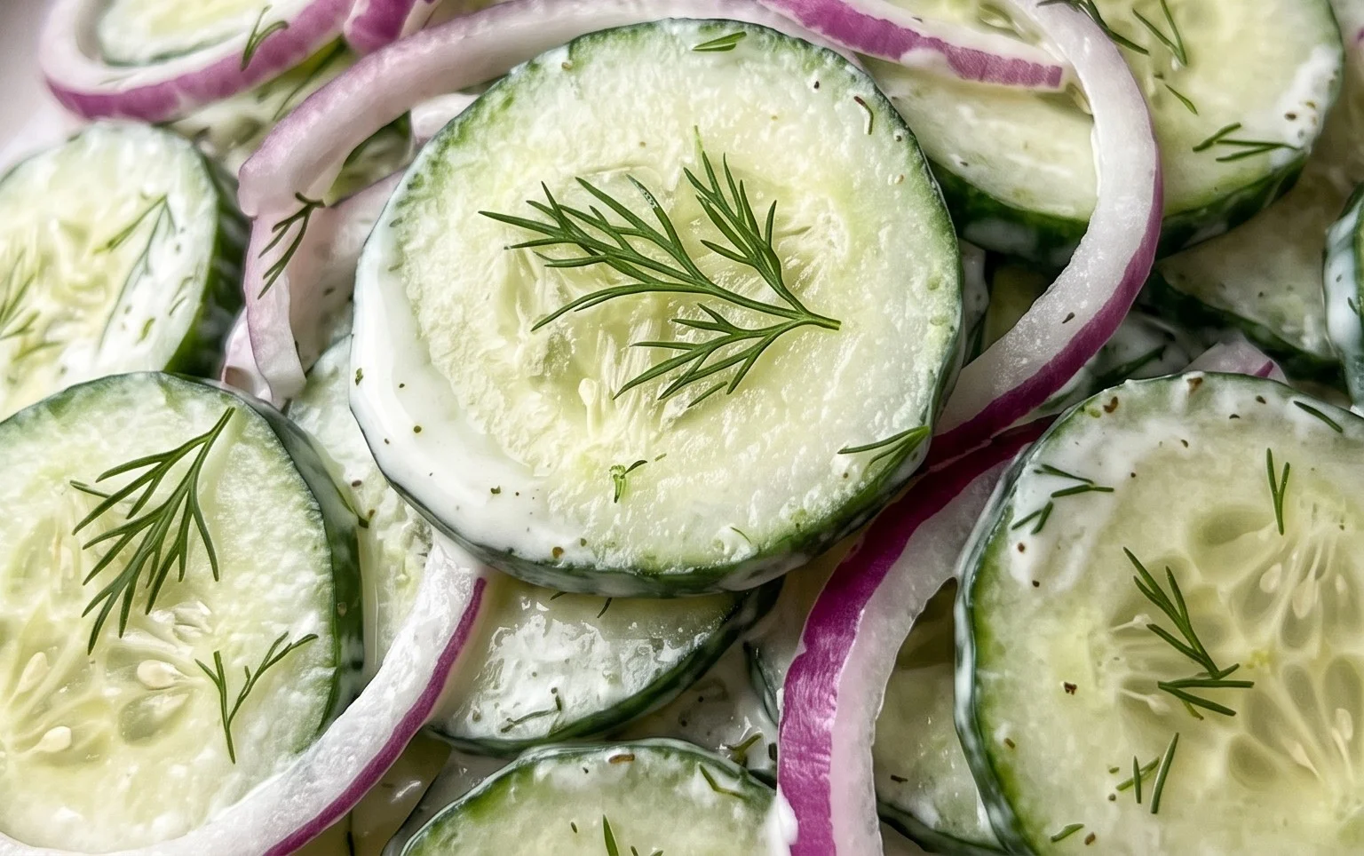 Creamy Cucumber Salad
