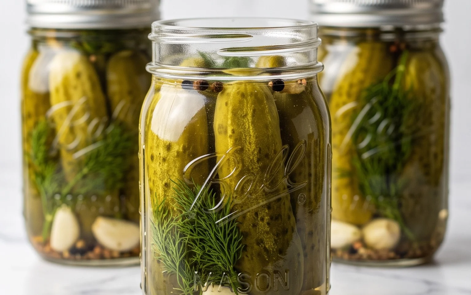 Cornichons à l&rsquo;Aneth Maison : Recette Facile