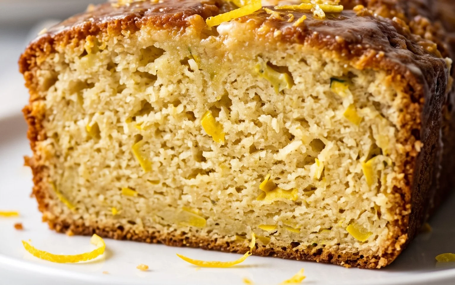 Lemon Summer Squash Bread
