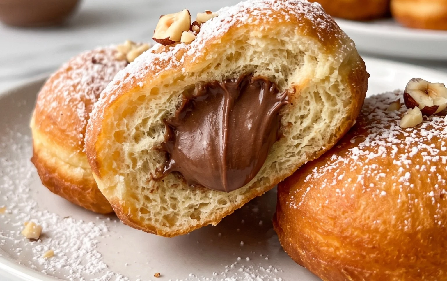 Beignets au Nutella