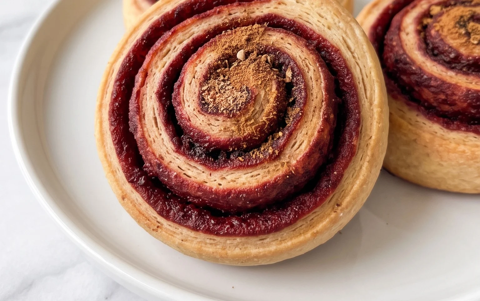 Red Velvet Cake Mix Cinnamon Rolls
